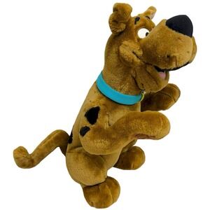 Vintage 2001 Scooby Doo Cartoon Network Scaredy Cat Talking Plush Toy 14" WORKS!